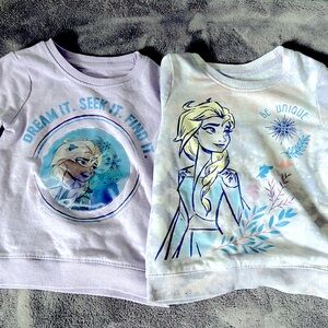 Two Disney Frozen sweaters 4T
